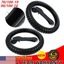 Front Rear Tire Tube Set For Dirt Pit Bike 70/100-19 90/100-16 For Honda CRF150F