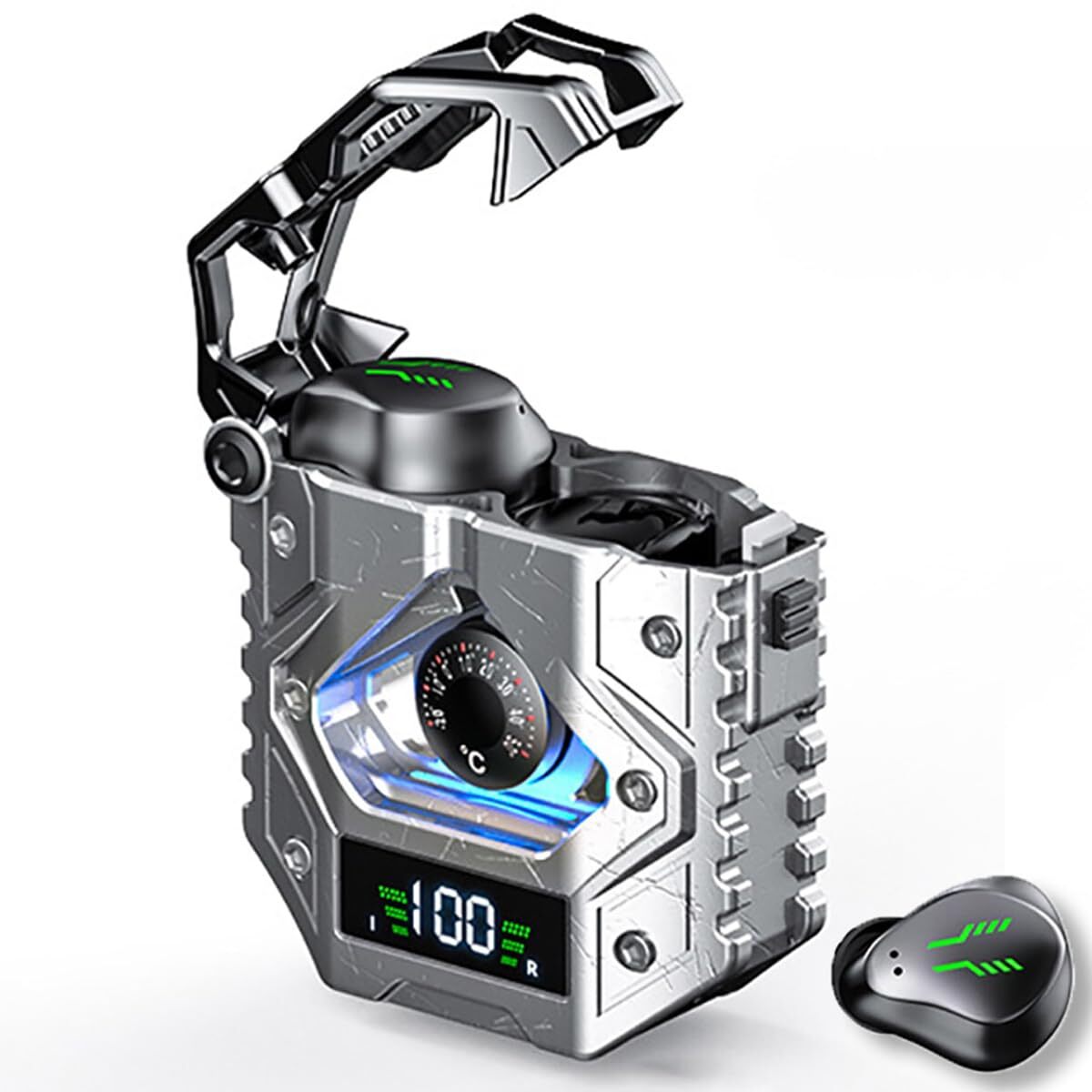 YOVDA Gaming Earbuds Wireless Bluetooth 5.3 Headphones Hi-Fi Premium Sound Ea...