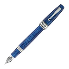 Montegrappa Year of the Dragon Juma Fountain Pen in Indigo Blue - Medium - NEW