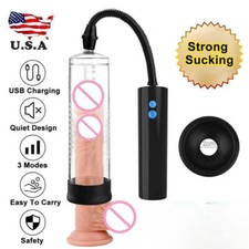 Vacuum Penis Pump for Male men Enhancement Enlargement Penis Enlarger BG USA