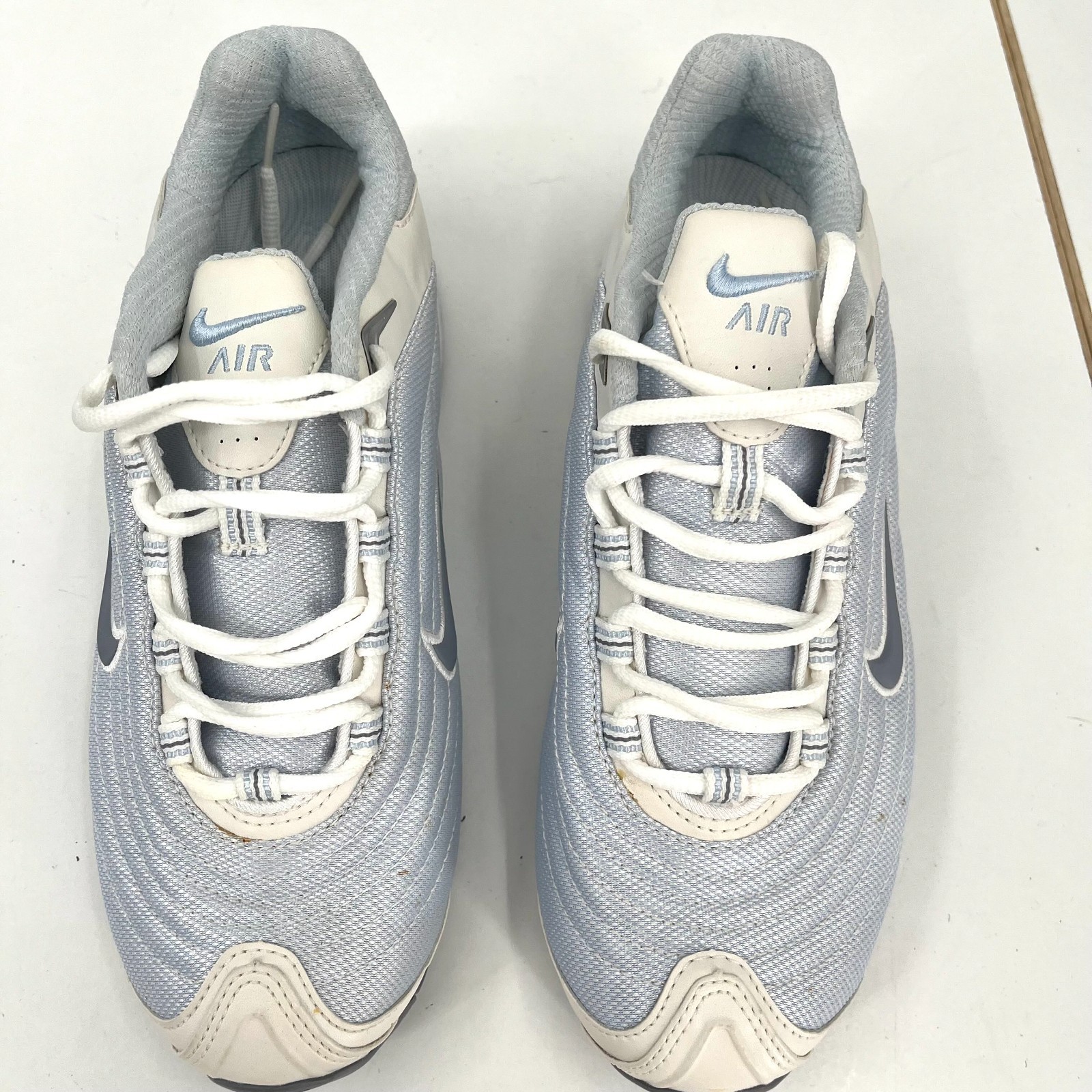 Vintage 2004 Nike Air Versatility Baby Blue Size 9 Women's Sneakers Y2K