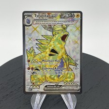 Tyranitar EX Ultra Rare Full Art 211/197 Obsidian Flames Pokémon Tcg NM/M on eBay