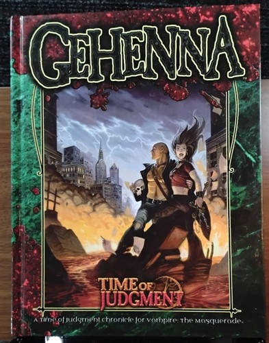 Gehenna Time of Judgment Vampire The Masquerade RPG White Wolf WW2999 HC