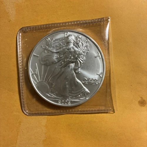 2006 WALKING LIBERTY AMERICAN EAGLE .999 FINE SILVER DOLLAR COIN 1oz. $1 USA