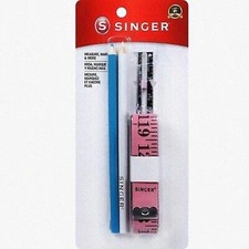 4-Piece Sewing Measuring Kit with Tape Measure Pencils Gauge