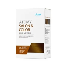 Atomy Salon & Color Gold Brown 3C Color Salon Quality Convenient 120ml NEW