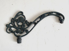 Vintage Cast Metal Floor Lamp Base Bridge Arm Victorian Shabby Chic Steampunk BB