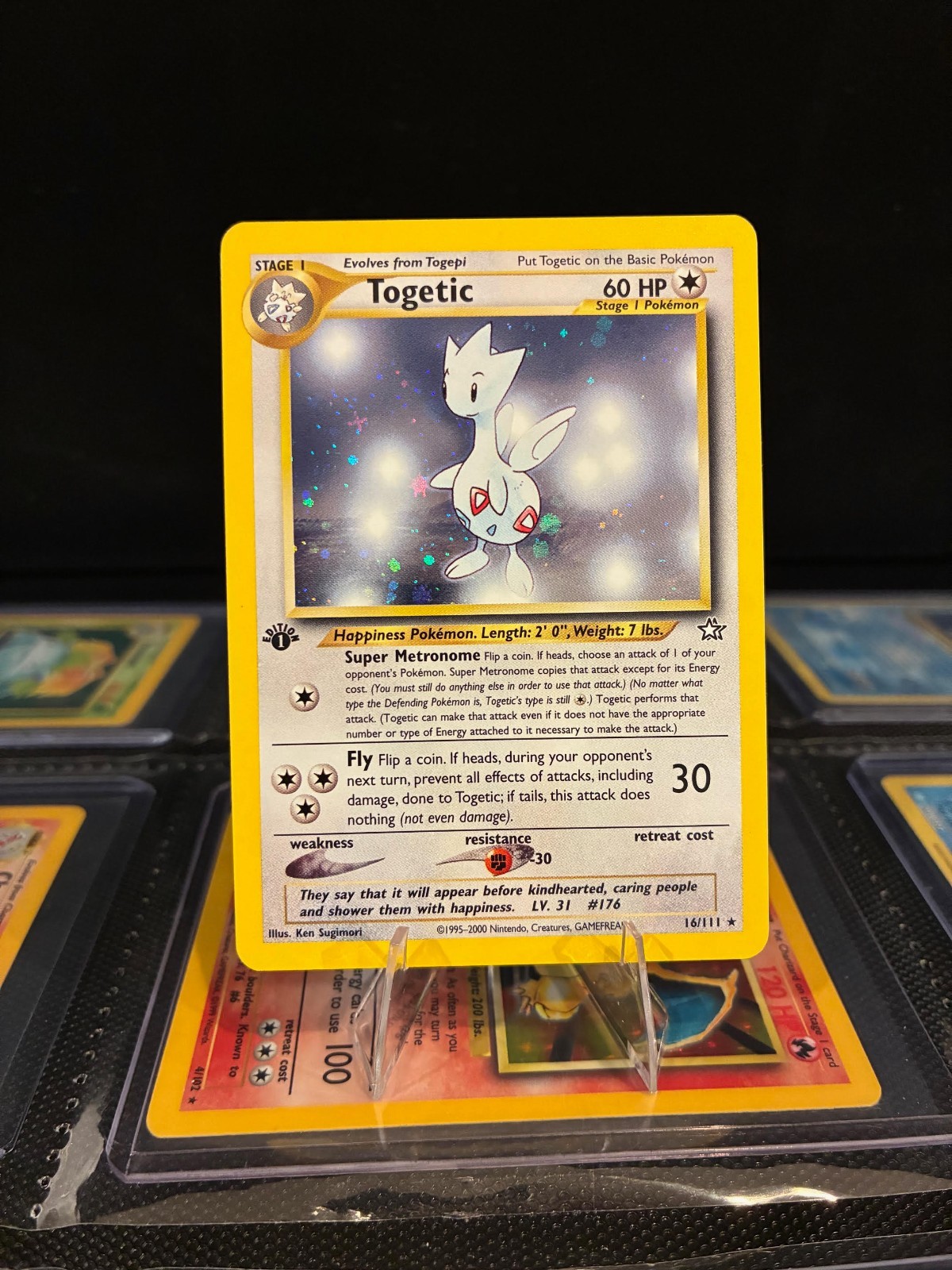 1st Edition Togetic 16/111 Neo Genesis Holo - NM
