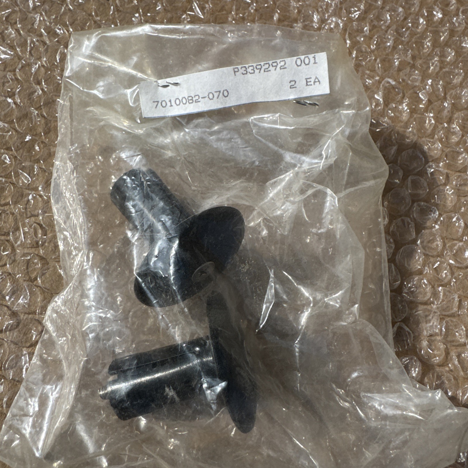 New OEM Polaris Black Handle Grip Plug, 7010082-070 QTY 2