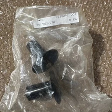 New OEM Polaris Black Handle Grip Plug, 7010082-070 QTY 2