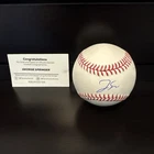 George Springer MLB Baseball Signed, Fanatics Under Wraps Authenticate Blue Jays