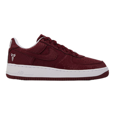 NIKE KOBE AIR FORCE 1 LOW LOWER MERION Men 8-14 Lace Up Shoe Team Red IB0018-600