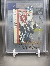 1997-98 Be A Player Pinnacle Foil Auto Craig Billington Colorado Avalanche 