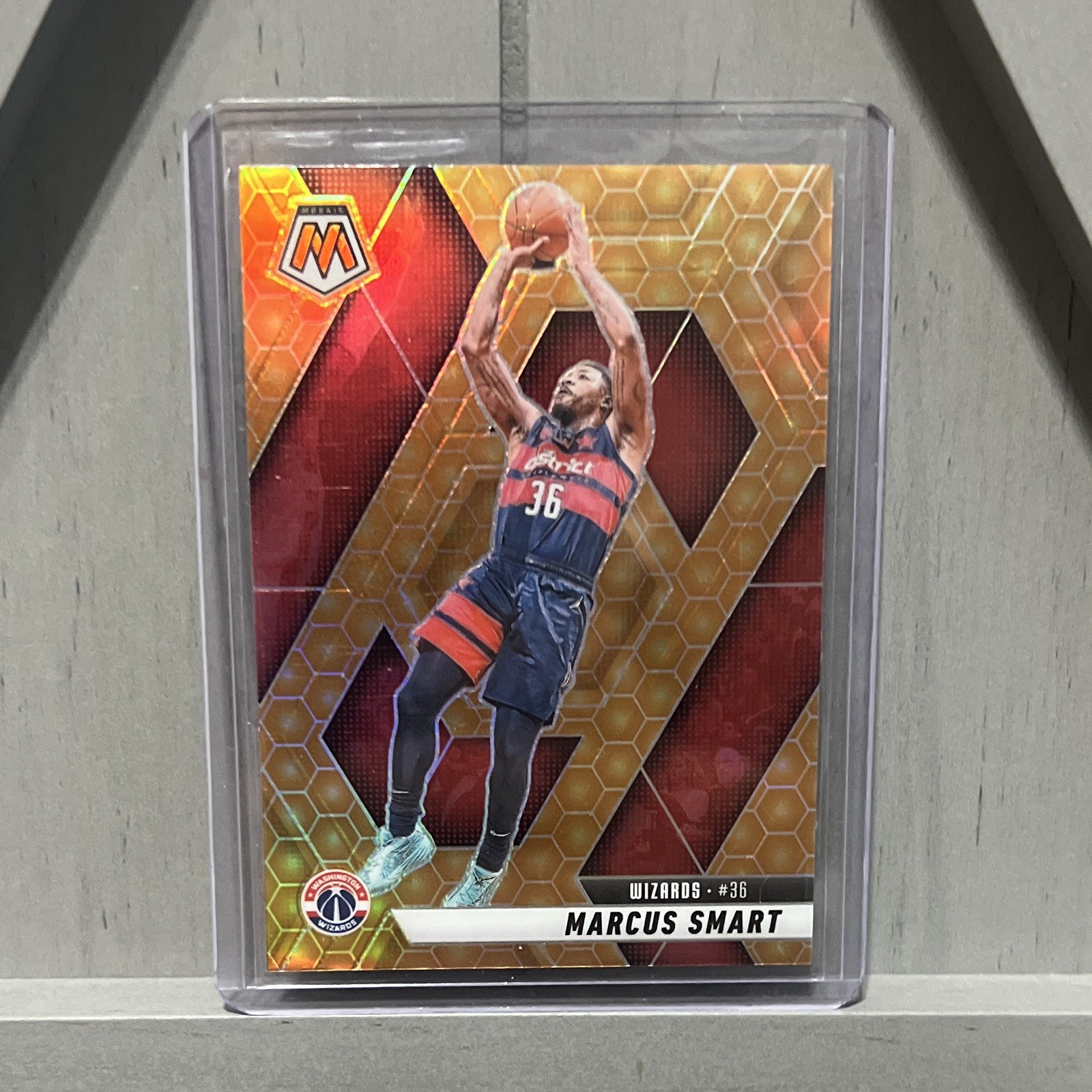 Panini 2024-25 Mosaic Marcus Smart #5 Washington Wizards Honeycomb Prizm