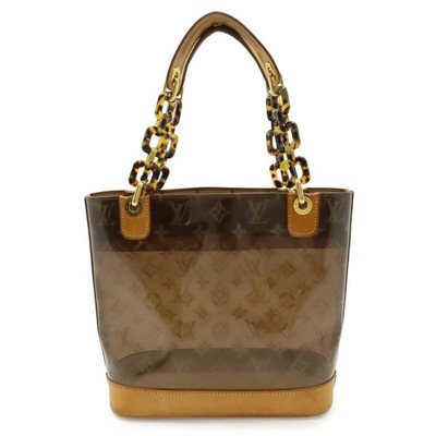 LOUIS VUITTON Louis Vuitton Monogram Vinyl Cabas Ambre PM Tote Bag