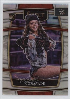 2022 Panini Select WWE Concourse Silver Prizm Cora Jade #65 Rookie RC 0sb5