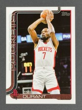 Kevin Durant 2025-26 Topps #157 Rockets NBA Superstar