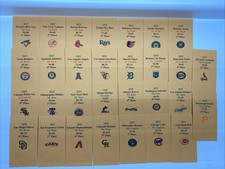 2025 Strat-O-Matic Baseball Team Envelopes w/...