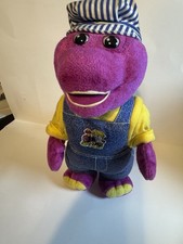 VTG Barney toy 2002 Fisher Price All aboard