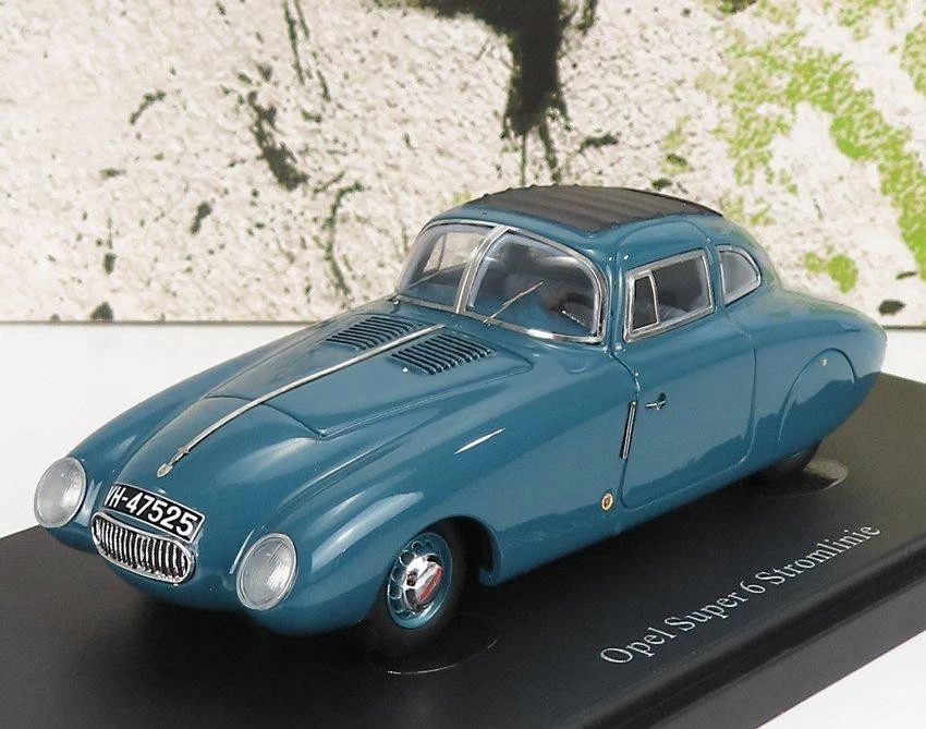 1/43 AUTOCULT OPEL GREY BLUE SUPER 6 STREAMLINER GERMANY 1938 - Immagine 3 di 3