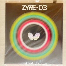 Butterfly Zyre-03 Black 2.7 mm 06140-278-0-027 Table Tennis Rubber