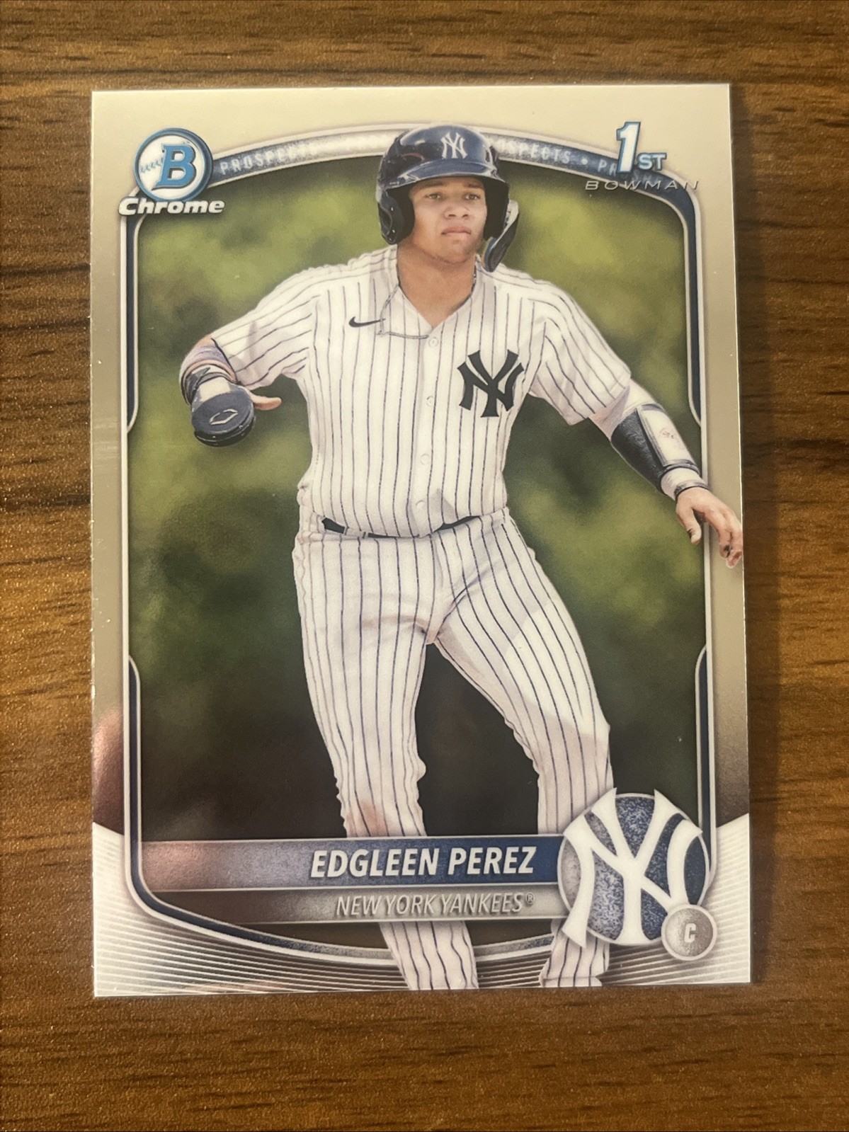 2025 Bowman - Chrome Prospects Edgleen Perez #BCP-80 (RC)