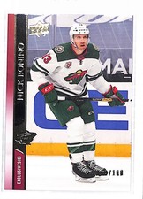 2020-21 UD Extended Series MN Wild card - U PICK, parallels, inserts Ser#'d