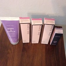 Mary Kay Mixed Lot Berry Vanilla Lotion Night Cream TimeWise Foundation