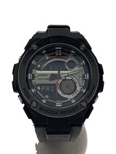 CASIO Quartz Watch G SHOCK Digital Analog Rubber BLK