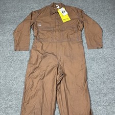 Wenaas Antiflame Brown Coveralls Size US 50 Tall New with Tags NWT