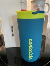 Corkcicle Kids Tumbler Triple Insulated Stainless Steel Cup Electric Tide - NEW