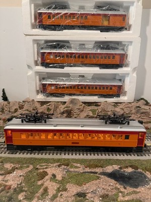 MTH 30-2845-1 South Shore RailKing 4-Car MU Passenger Set w/P 2.0 NIB