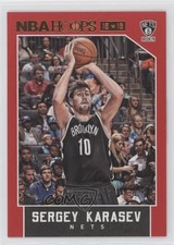2015-16 Panini NBA Hoops Red /299 Sergey Karasev #151 0g27