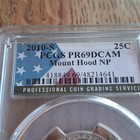 2010-S America the Beautiful 25C Mount Hood Proof Silver PR69DCAM KM 418849 — photo 3