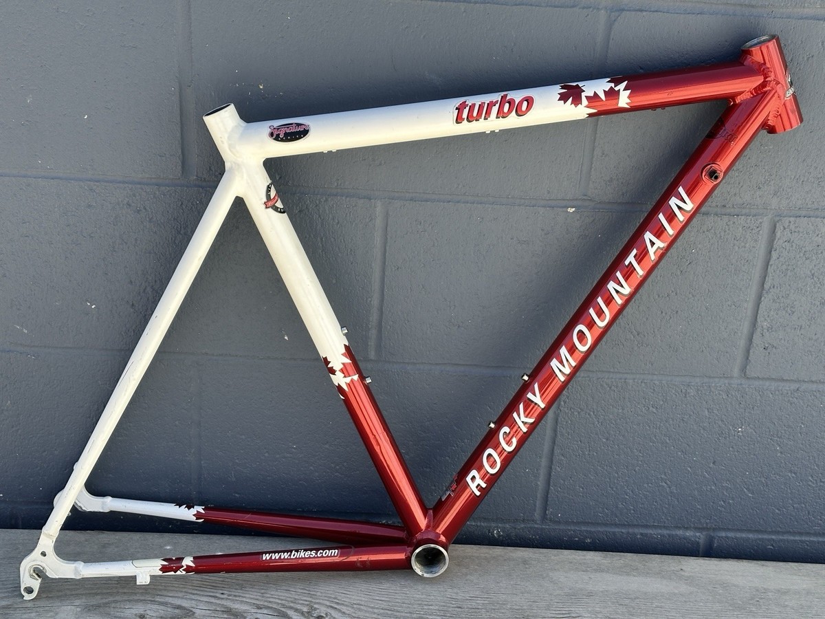 Rocky Mountain Turbo Road Frame 52cm Easton Steel Canada 130mm | eBay