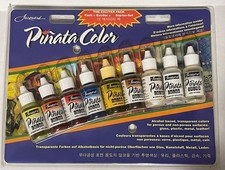 Jaquard Pinata color The Exciter Pack Starter Pack 9 Alcohol Inks 1/2 FL Oz NIP