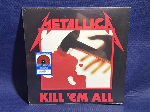Metallica - Kill ‘Em All - Red Vinyl - New Sealed