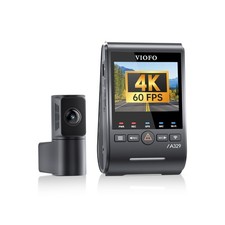 VIOFO A329S 4K 60FPS Dash Cam Front and Rear, 4K 2K Dual Dash Camera for Cars...