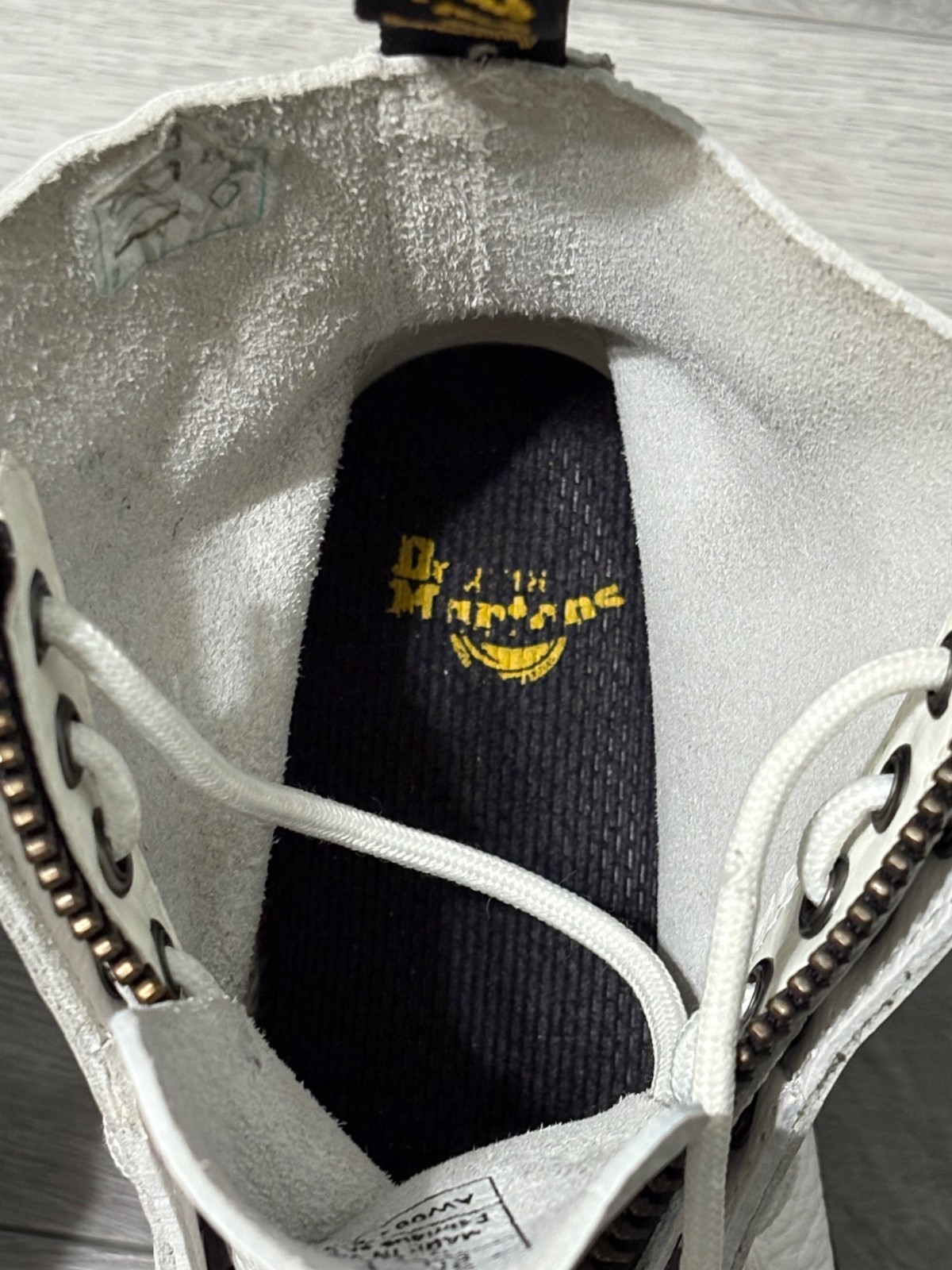 Doc Dr. Martens Sinclair White Platform Women's B… - image 15