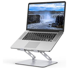 Adjustable Foldable Laptop Stand Aluminum Notebook Riser Computer Holder Desk