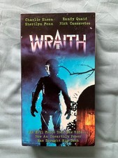 The Wraith VHS Movie Tape Action Fantasy Charlie Sheen Nick Cassavetes