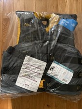 2-Pk Stearns Infinity Series Life Jacket Gray  Yellow, 2XL/3XL Flotation Jacket