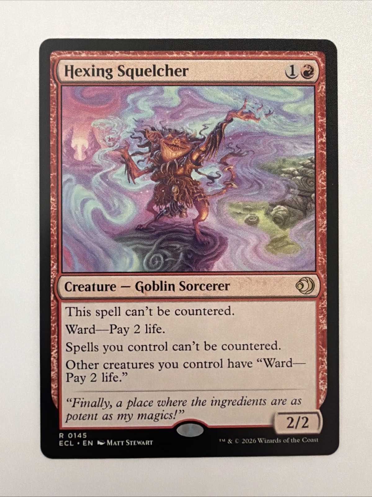 Hexing Squelcher Lorwyn Eclipsed Regular
