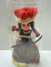 VINTAGE TRACHTEN WILHELM GERMAN DOLL HANDMADE ORIGINAL NUR ECHT MIT CELLULOID