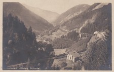 Postcard-Höllental/Black Forest, Höllsteig, expired 1919/railway post