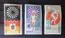 Uruguay 1972 - Olympische Sommerspiele München - Mi.1231/1233 - Satz, postfrisch