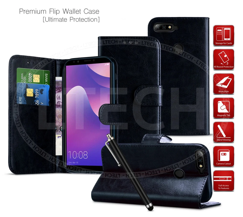 Phone Case Wallet Book for Nokia 6 / 6.1/3/3.1 / 4.2 / 5.4 / 6.2 + More Models - Image 2 of 4