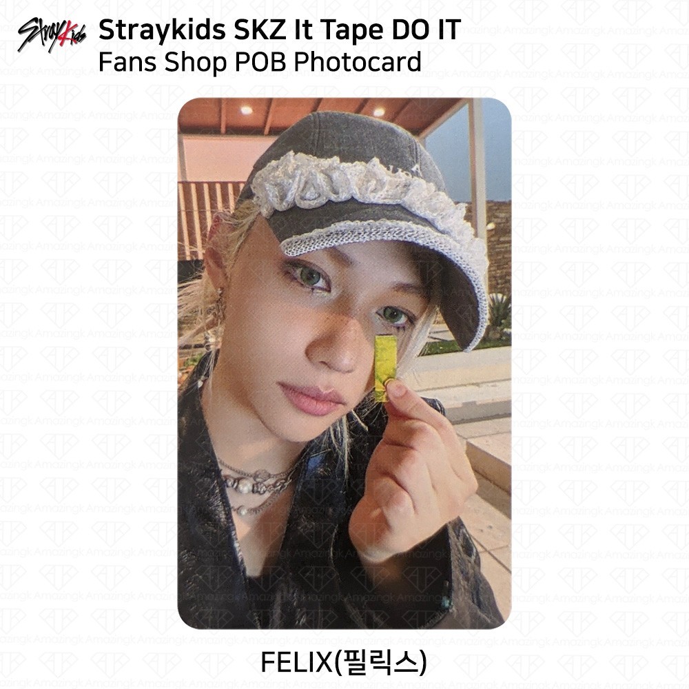 Stray Kids SKZ It Tape DO IT Fans Shop POB Photocard Bangchan