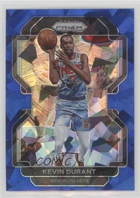 2021-22 Panini Prizm Blue Ice Prizm 54/125 Kevin Durant #120 0m1w