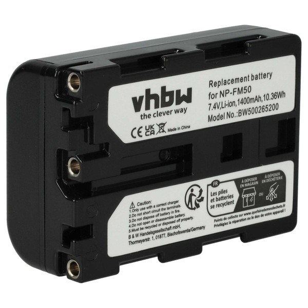 Akku FüR Sony Dcr-Trv60E Dcr-Trv70 Dcr-Trv6E Dcr-Trv725 Dcr-Trv68E 1400Mah 7,4V-image